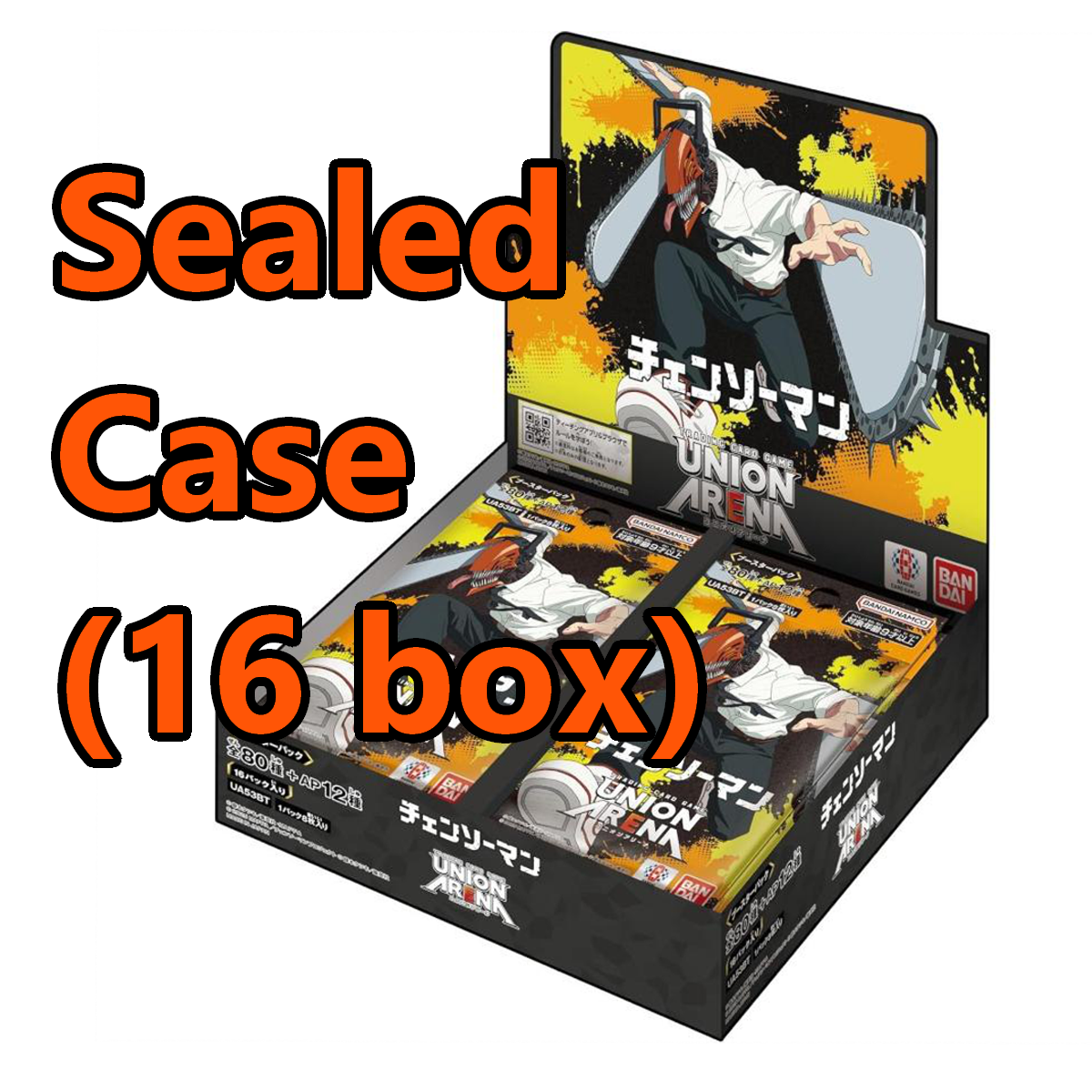UNION ARENA Chainsaw Man sealed case 16 Booster pack Box UA53BT