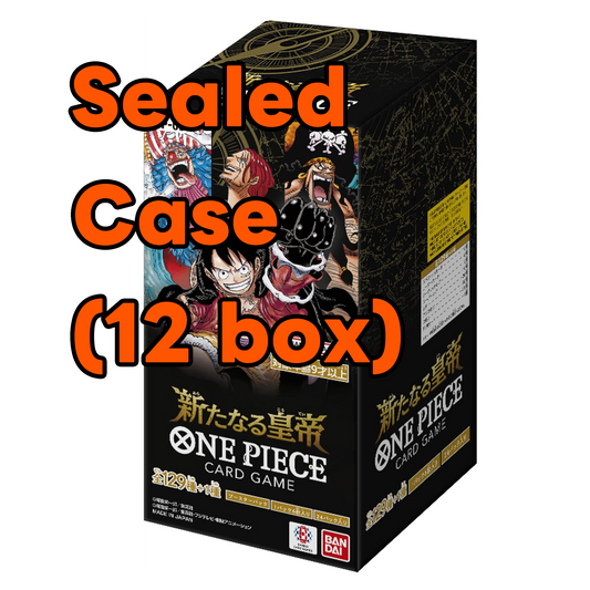 The Four Emperors SEALED CASE OP-09 12 BOX