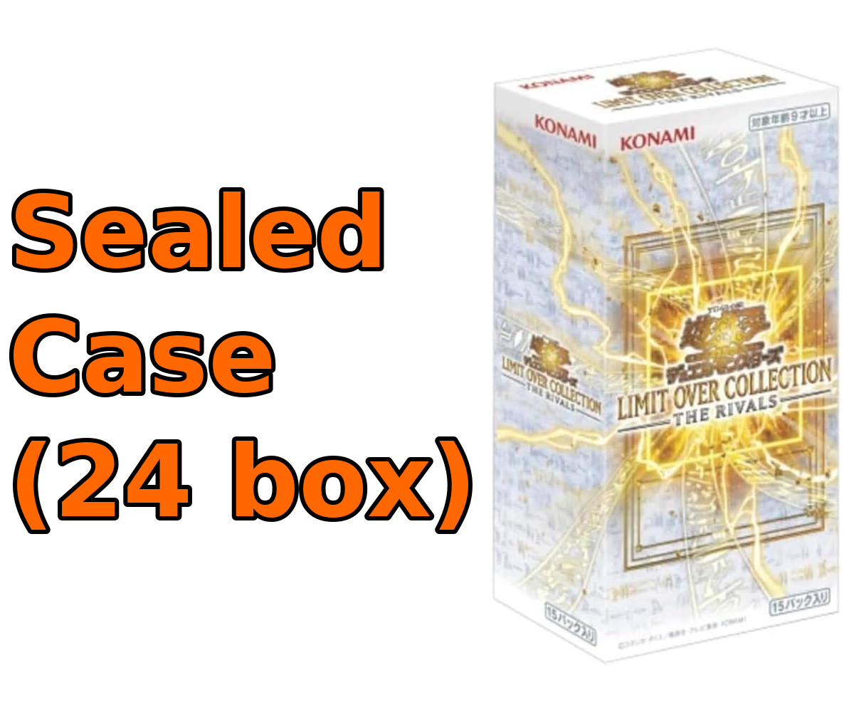 Yu-Gi-Oh! OCG LIMIT OVER COLLECTION THE RIVALS booster box sealed case 24 box