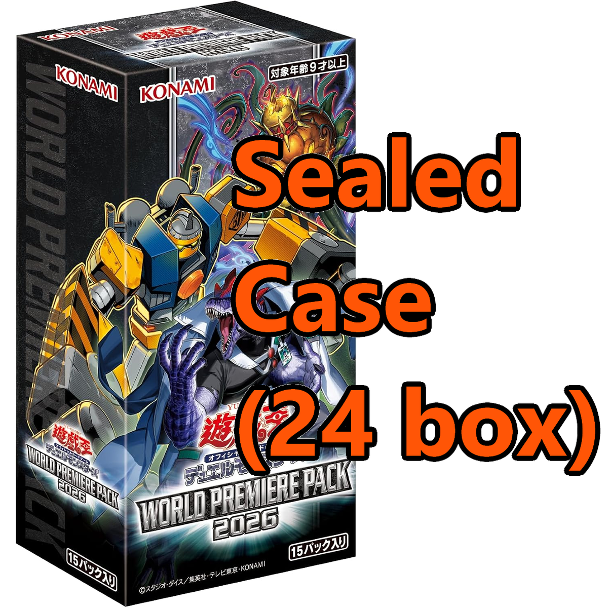 Yu-Gi-Oh! OCG WORLD PREMIERE PACK 2026 booster box sealed case 12 box