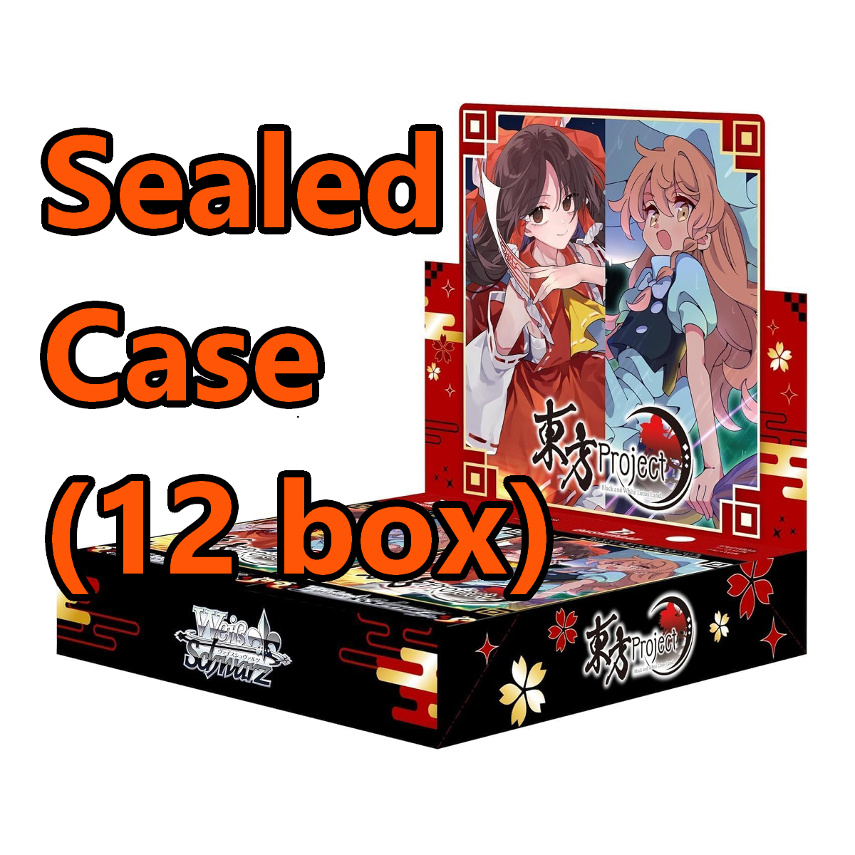 Weiss Schwarz Touhou Project Black And White Lotus Land  Sealed Case 12 Boxes
