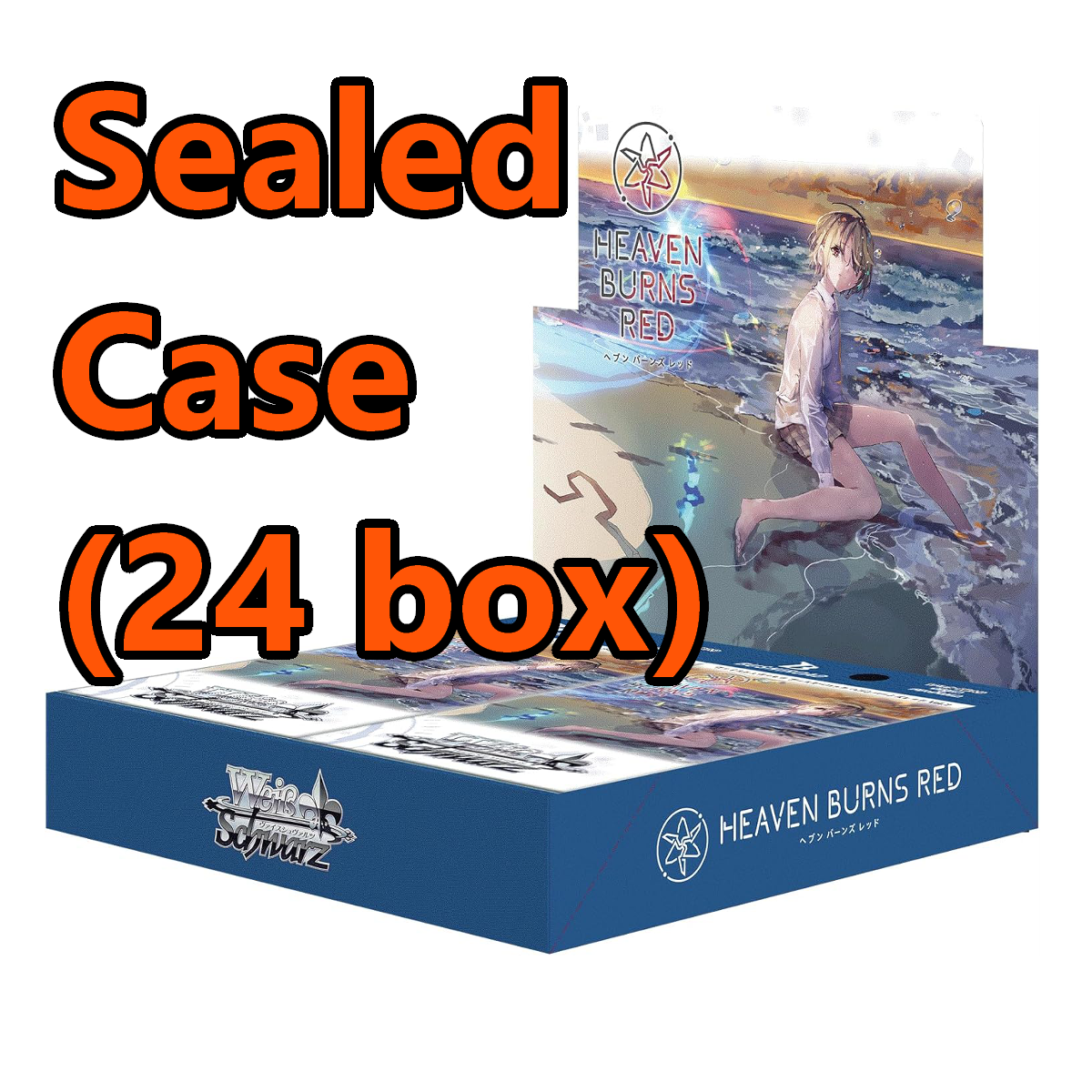 Weiss Schwarz Heaven Burns Red Vol 2 Sealed Case 24 booster Box