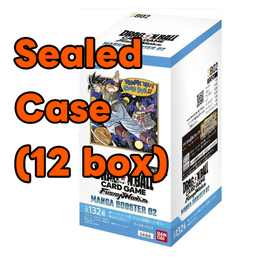 Dragon ball super Fusion World MANGA BOOSTER 02 SB02 sealed case