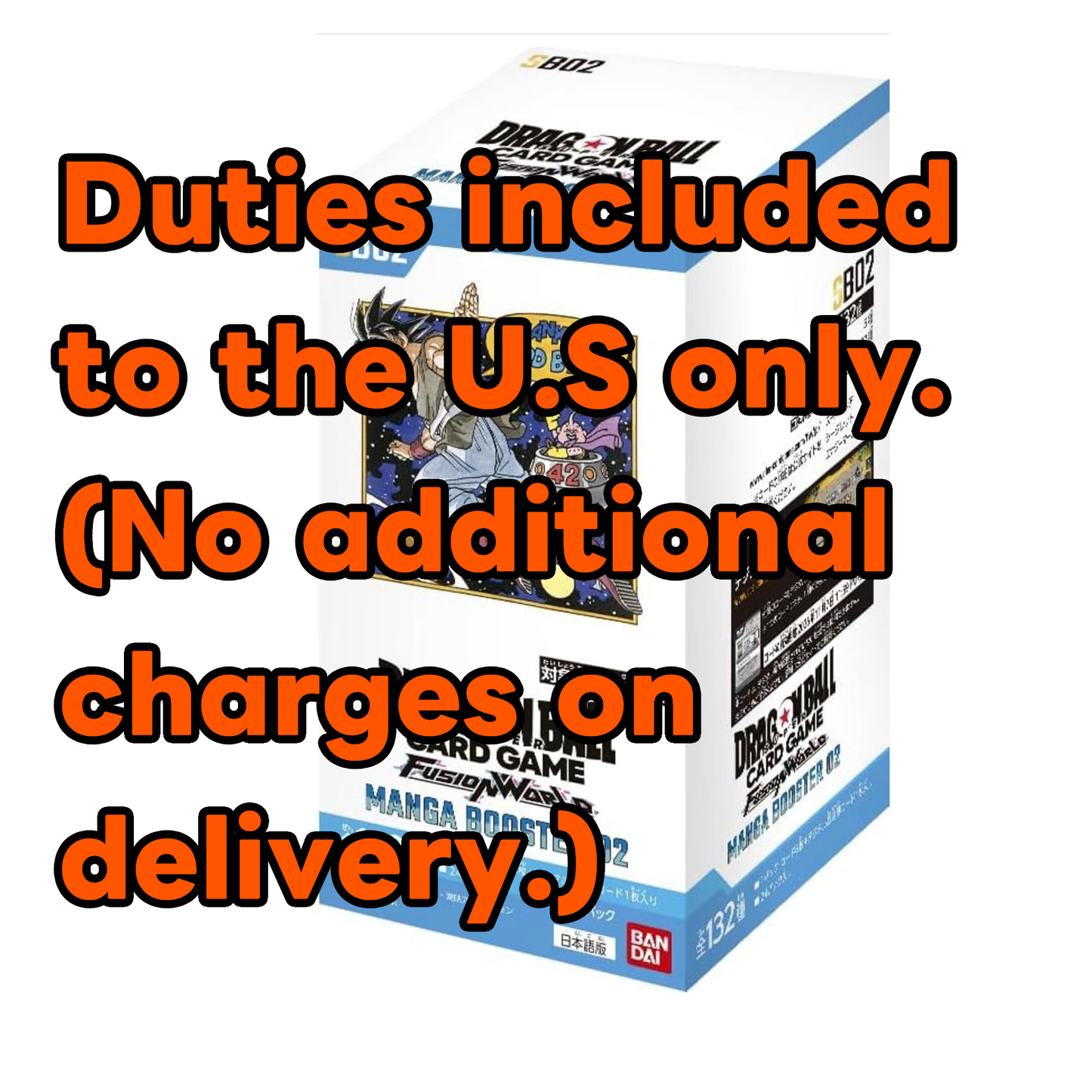 Dragon ball super Fusion World MANGA BOOSTER 02 SB02  sealed case