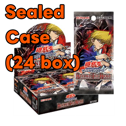 Yu-Gi-Oh! OCG Beyond-The-Brave booster box sealed case 24 box