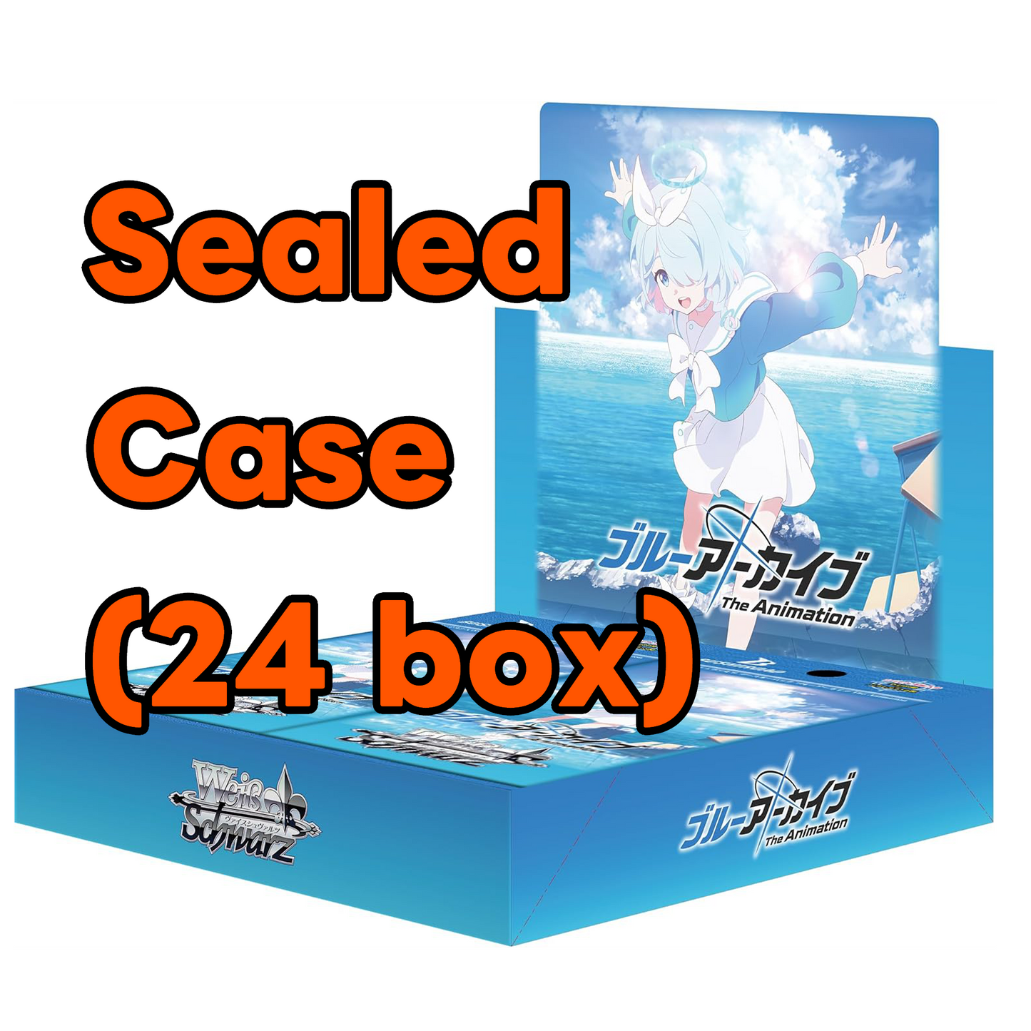 Weiss Schwarz Blue Archive The Animation Sealed Case 24 Boxes