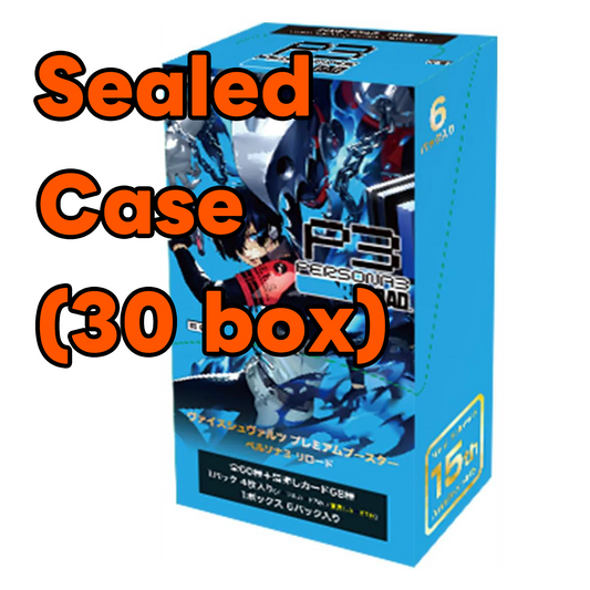 Persona3 Reload Sealed Case premium booster 30 Boxes