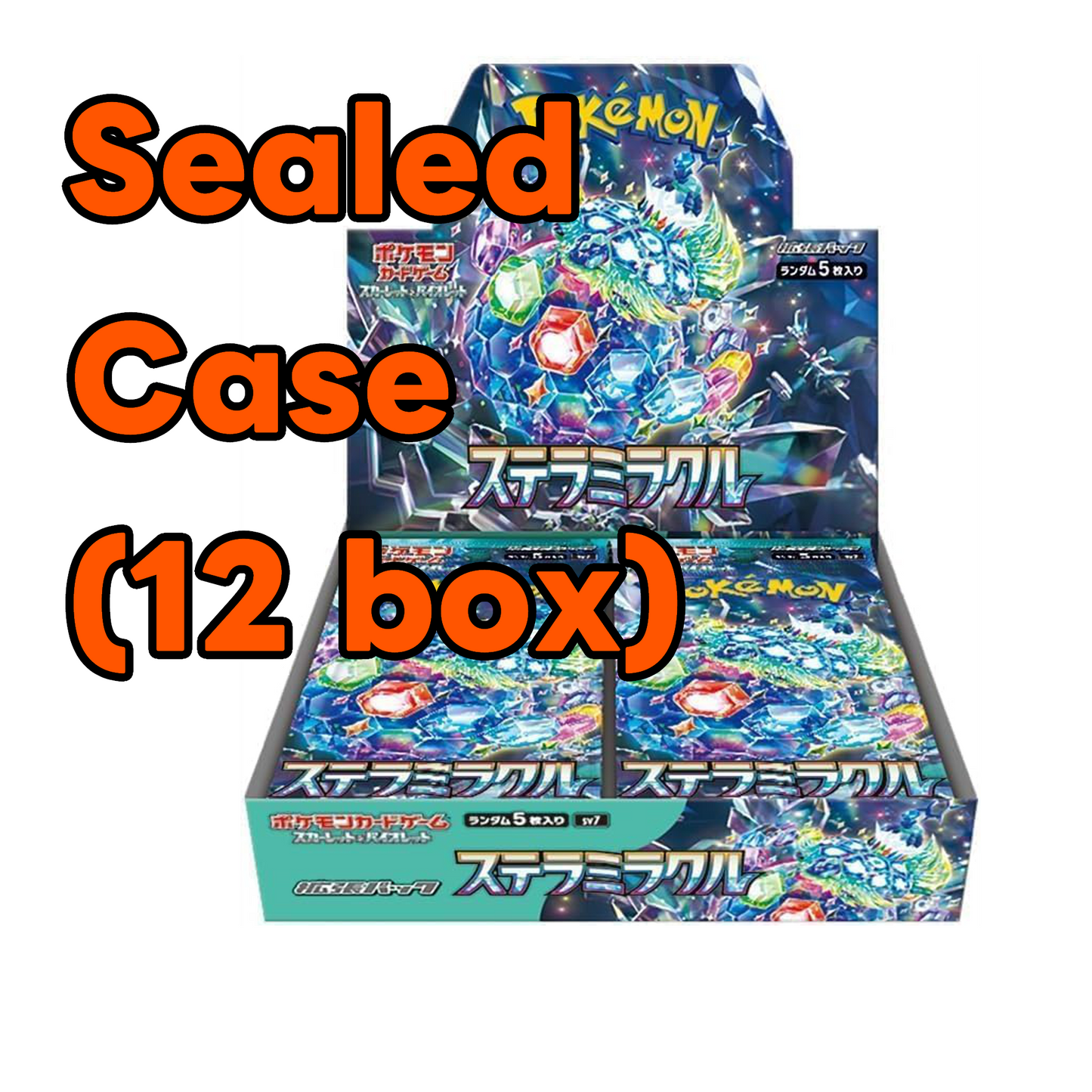 Stellar Miracle Sealed Case 12 booster Box Japanese