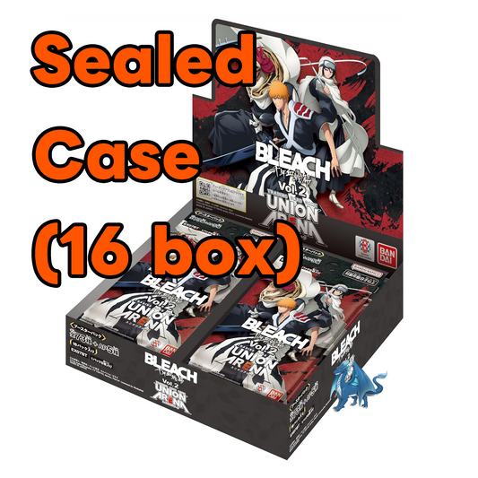 Bleach Thousand-Year Blood War vol.2 union arena  sealed case 16 booster pack box