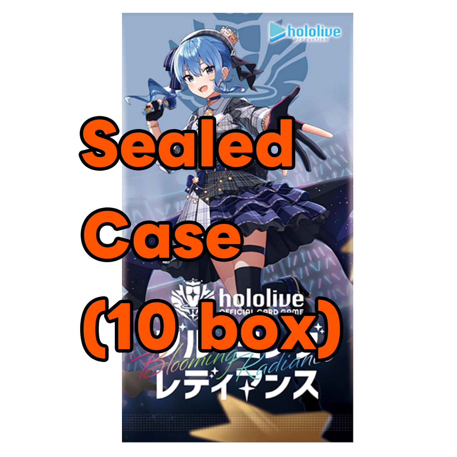 hololive OFFICIAL CARD GAME Blooming Radiance sealed case 10 Booster B blue dragon treasures hololive OFFICIAL CARD GAME Blooming Radiance sealed case 10 Booster B blue dragon treasures