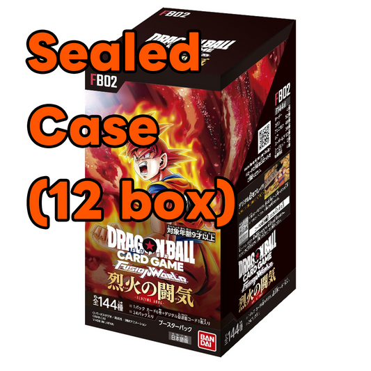 Dragon ball Fusion World Blazing Aura FB-02 sealed case