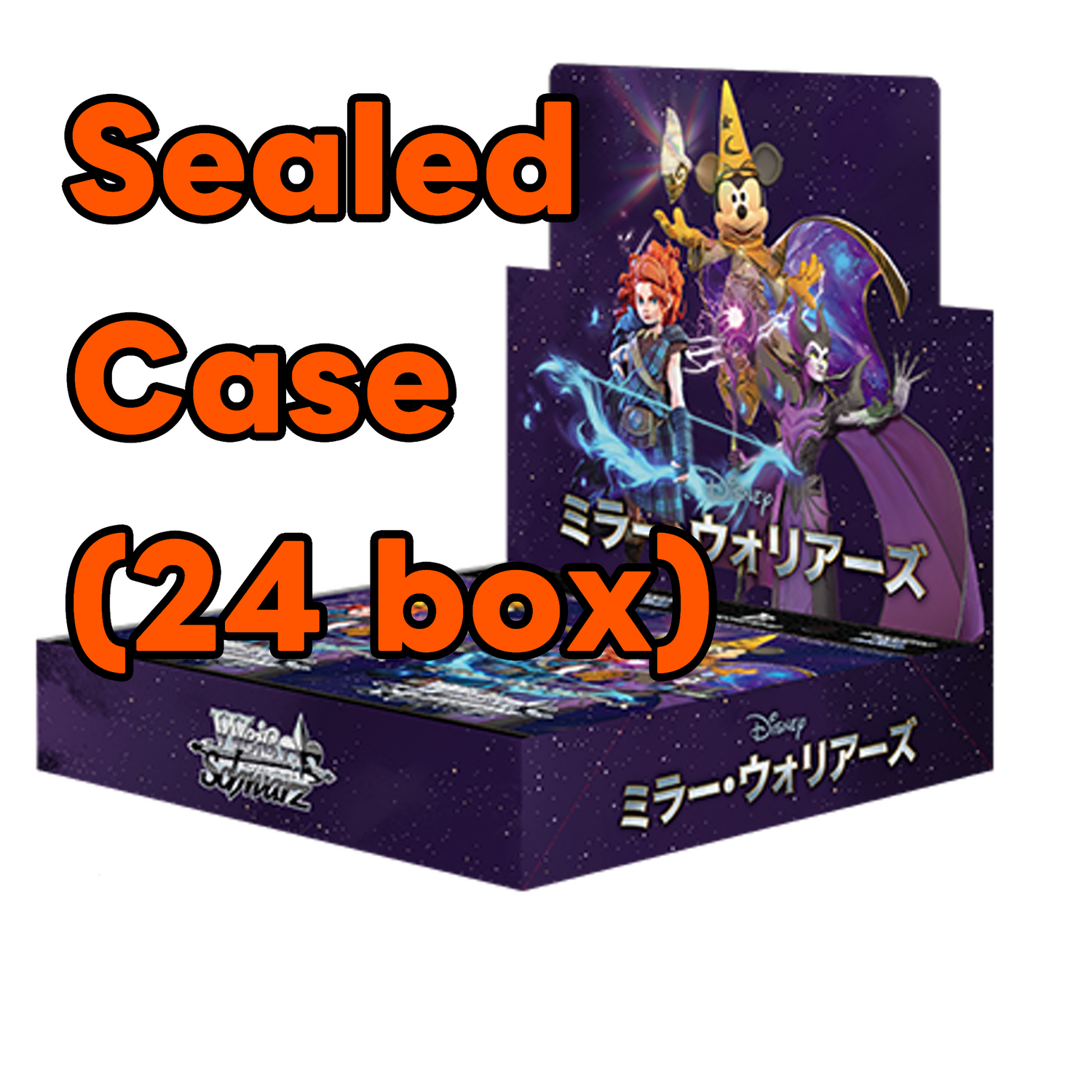 Disney Mirrorverse Sealed Case x 24 Boxes Mirror Warriors