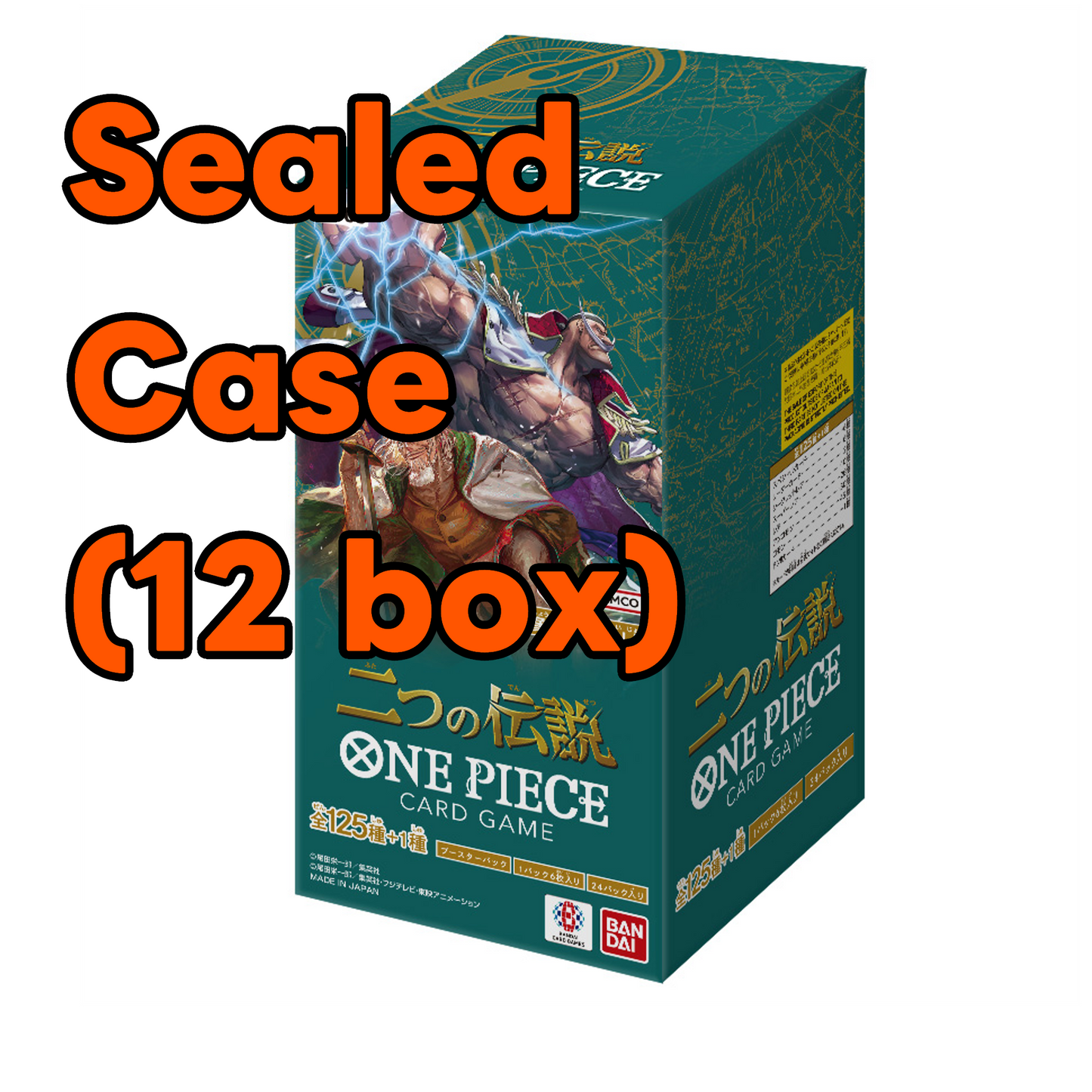 Two Legends SEALED CASE OP-08 12 BOX