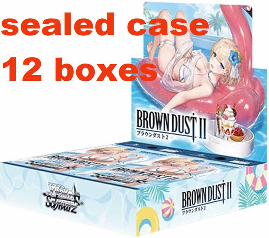 Weiss Schwarz Brown Dust 2 Sealed Case 12 Boxes