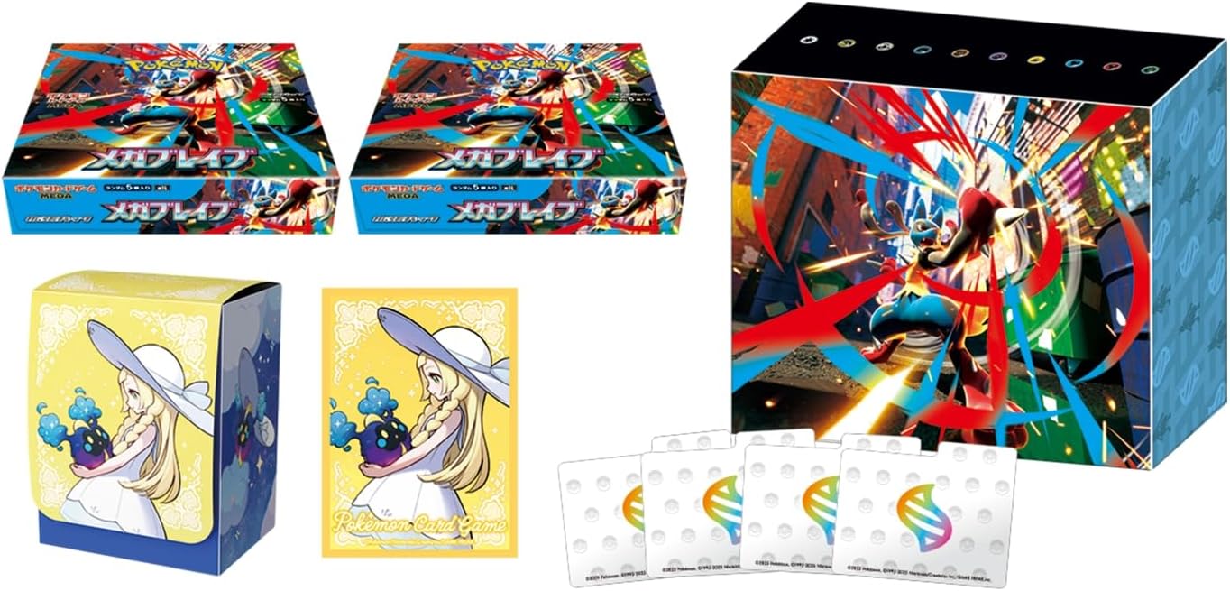 mega brave pokemon center set with shrink 2 Booster Box set