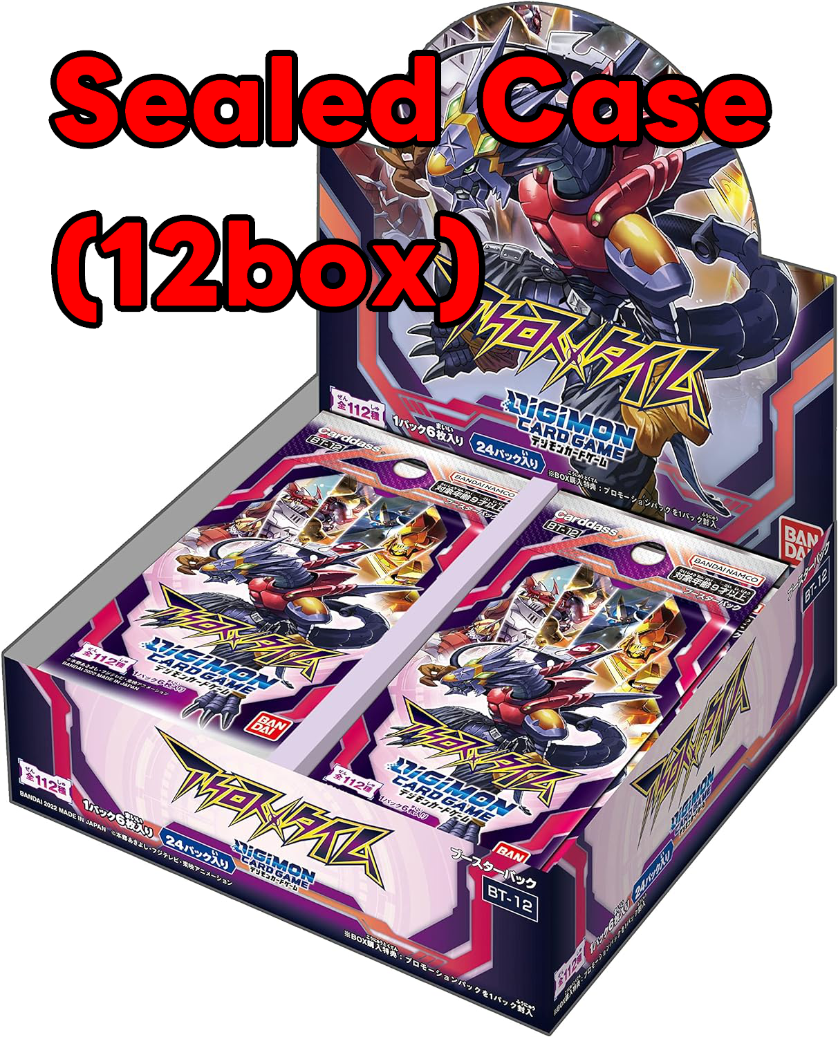 Across Time BT-12 sealed Case 12 Booster Box Japanese