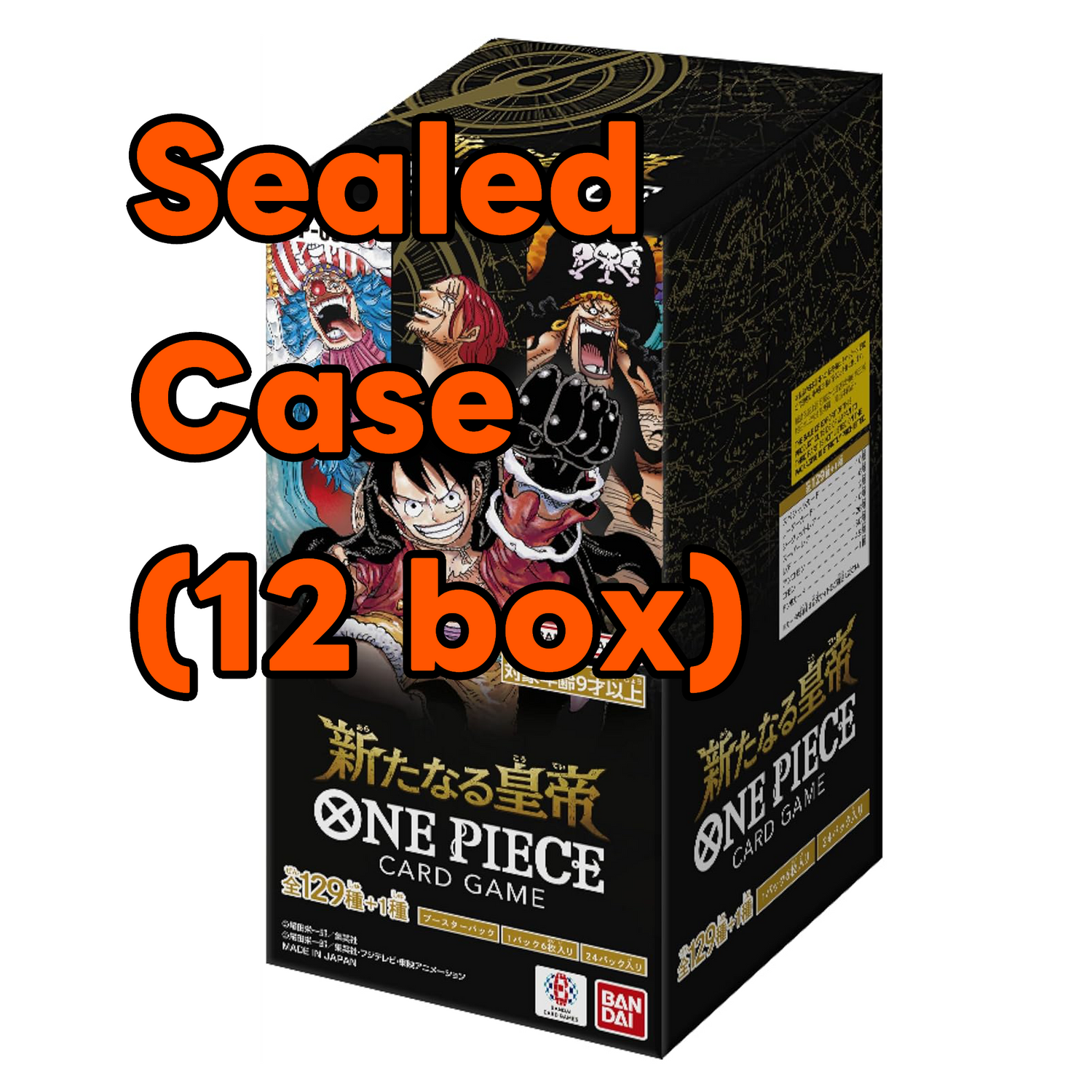 The Four Emperors  SEALED CASE OP-09 12 BOX